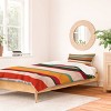 Deny Designs The Whiskey Ginger Vintage Stripe Pattern Twin/Twin XL Duvet and Sham Set (2-3pc Set) - 2 of 4