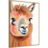 Amanti Art Alpaca by Ohkimiko  Framed Canvas Wall Art - 2 of 4