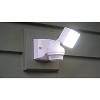 IQ America Motion Security Flood Light, 1600 Lumen LED, Outdoor Wall/Eave Mount for Shed, Storage, Attic, Workshop, Garage, White - 3 of 4