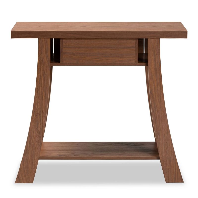 Herman Wood 1 Drawer Console Table - Baxton Studio, 6 of 13
