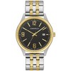 Caravelle designed by Bulova Men's Classic Two-Tone Stainless Steel 3-Hand Date Watch and Bracelet Box Set, 41mm Style: 45K000 - image 2 of 4