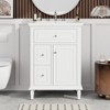 Bella Depot 24" Bathroom Vanity Cabinet with Sink and Two Drawers - 3 of 4