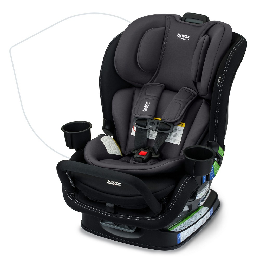 Britax Poplar Slim 17-Inch Design with ClickTight Technology Convertible Car Seat - Stone Onyx -  91126431