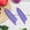 Unique Bargains Universal Plastic Wear-Resistant Kitchen Scratch Resistant Knife Sheath 2 Pcs - 4 of 4