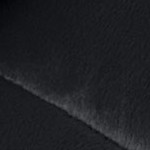 minky fleece: black