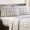 Plaid Flannel Cotton Classic Modern Farmhouse Pillowcases, Set of 2 by Blue Nile Mills - 2 of 4