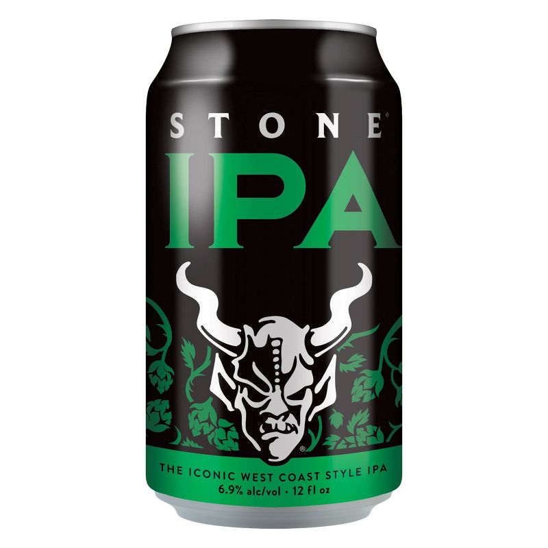 Stone IPA Beer - 12pk/12 fl oz Cans, 3 of 8