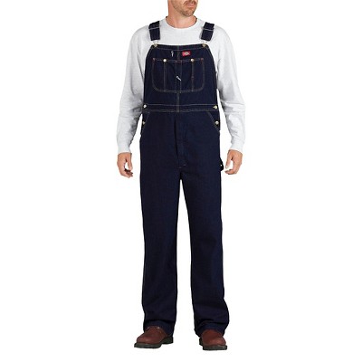 dickies stonewashed bib overalls