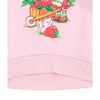 Strawberry Shortcake Girls Fleece Pullover Sweatshirt with Faux Fur Sleeves Little Kid to Big Kid - 4 of 4