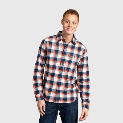 United By Blue Men's Organic Flannel Button-Down Shirt