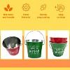 4E's Novelty Sharp And Dull Pencil Buckets for Classroom, Set of 2 Metal Tin Pails, Back to School Teachers Classroom Management Organization Supplies - 4 of 4
