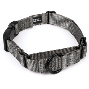 Country Brook Petz Heavy Duty Nylon Martingale Dog Collar with Deluxe Buckle - 30+ Vibrant Color Options - 1 of 4