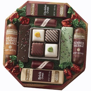 The Swiss Colony Festive Favorites Assorted Summer Sausages and Cheese Bars - 1 of 4