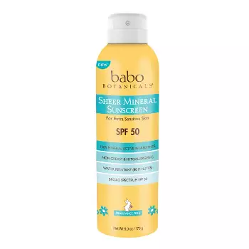 Babo Botanicals Sheer Mineral Sensitive Gentle Sunscreen Lotion - Spf 50 -  3 Fl Oz : Target