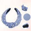 Unique Bargains Women's Faux Pearl Decor Knotted Headband 1 Pc - 4 of 4