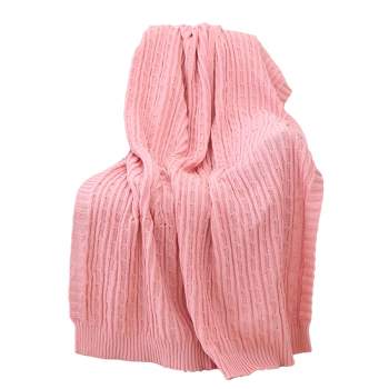 Legacy Decor Knit Design Soft Lightweight Throw Blanket