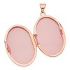 Black Bow Jewelry 14k Rose Gold 26mm Domed Locket in Polished 14k Rose Gold - 4 of 4