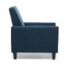 Sapphtopaz Recliner Chair Modern Accent Chair Push-Back Upholstered Chair with Sturdy Frame Comfy Chair for Bedroom, Living Room - 4 of 4
