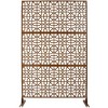 PAGED Outdoor Privacy Screen Freestanding, Metal Fence Privacy Screen, Balcony Privacy Screen for Deck Balcony Patio Outside Lawn Garden - 2 of 4