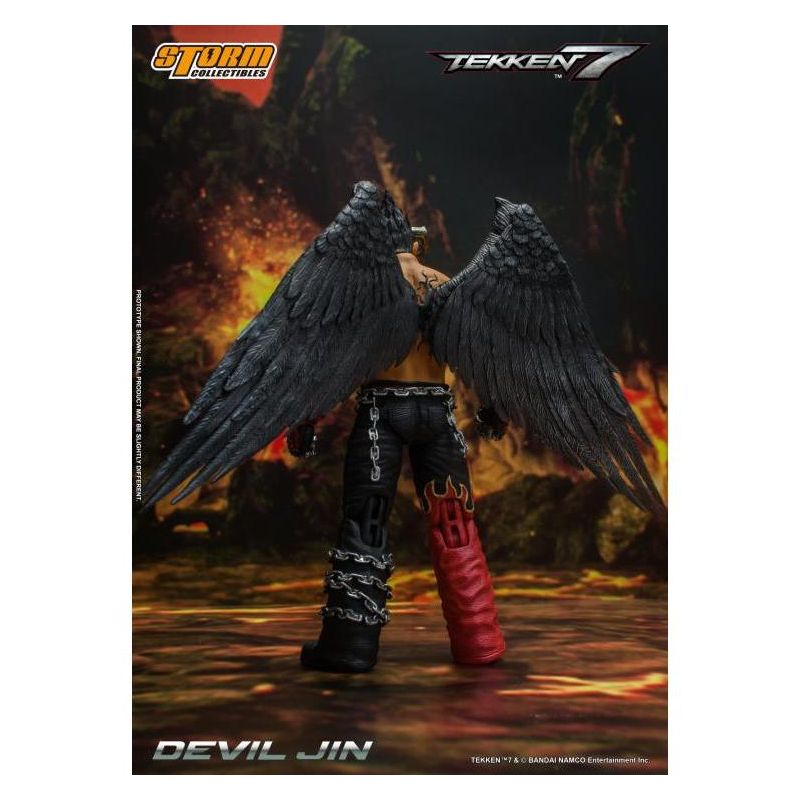 Devil Jin 1:12 Scale Figure I Tekken | Storm Collectibles Action figures, 4 of 6