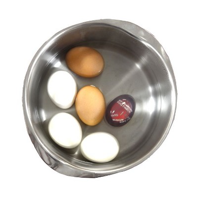 Red Heat-Sensitive Egg Timer for Perfect Boiled Eggs