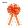 Unique Bargains Christmas Wedding Gift Wrapping Large Pull Bow 10 Pcs - 3 of 4