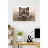 Trends International Reinders: Animals - Hunting Tiger In Grasses Framed Wall Poster Prints - 2 of 4
