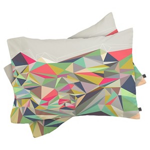 Mareike Boehmer Graphic 99 X Lightweight Pillowcase Standard Gray - Deny Designs: Microfiber, Machine Washable, No Flange - 1 of 3