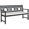 Montclair 3 Seat Bench - Outdoor - Safavieh - 3 of 4