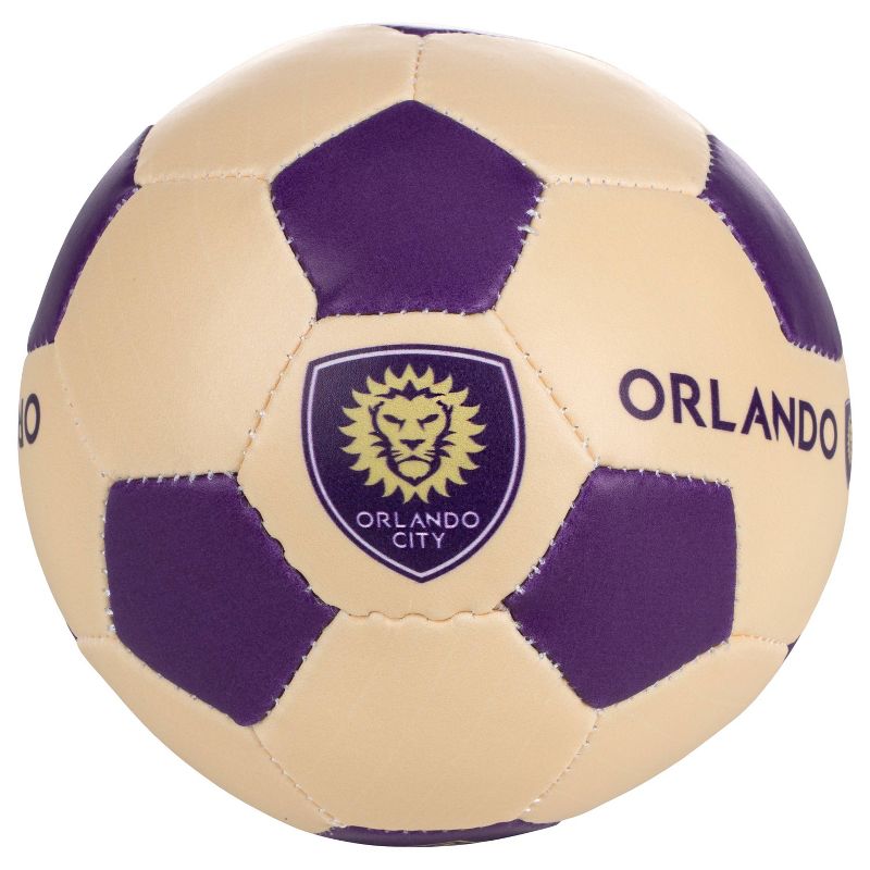MLS Orlando City SC Softee Ball Size 4&#34; - 3pk, 5 of 7