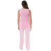Just Love Womens Tank & Pant Cute Pajama Set - Ribbed PJ Sets Sleepwear Loungewear - 3 of 3