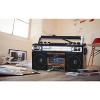 Supersonic® Retro 4-Band Radio and Cassette Player with Bluetooth® - 2 of 3