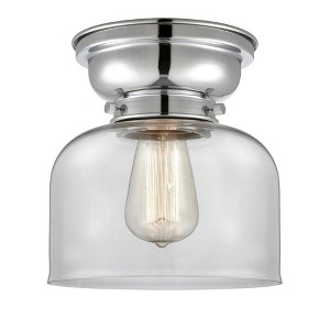 Aditi - 1 Light Bell Flush Mount In IndustrialStyle-7.88 Inches Tall and 8 Inches Wide - 1 of 1