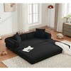 3 Seat 4-in-1 Folding Convertible Out Sleeper Sofa Bed, King Size 78.5" - 2 of 4