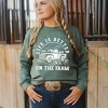 Simply Sage Market Women's Graphic Sweatshirt Better On The Farm Truck - 2 of 3