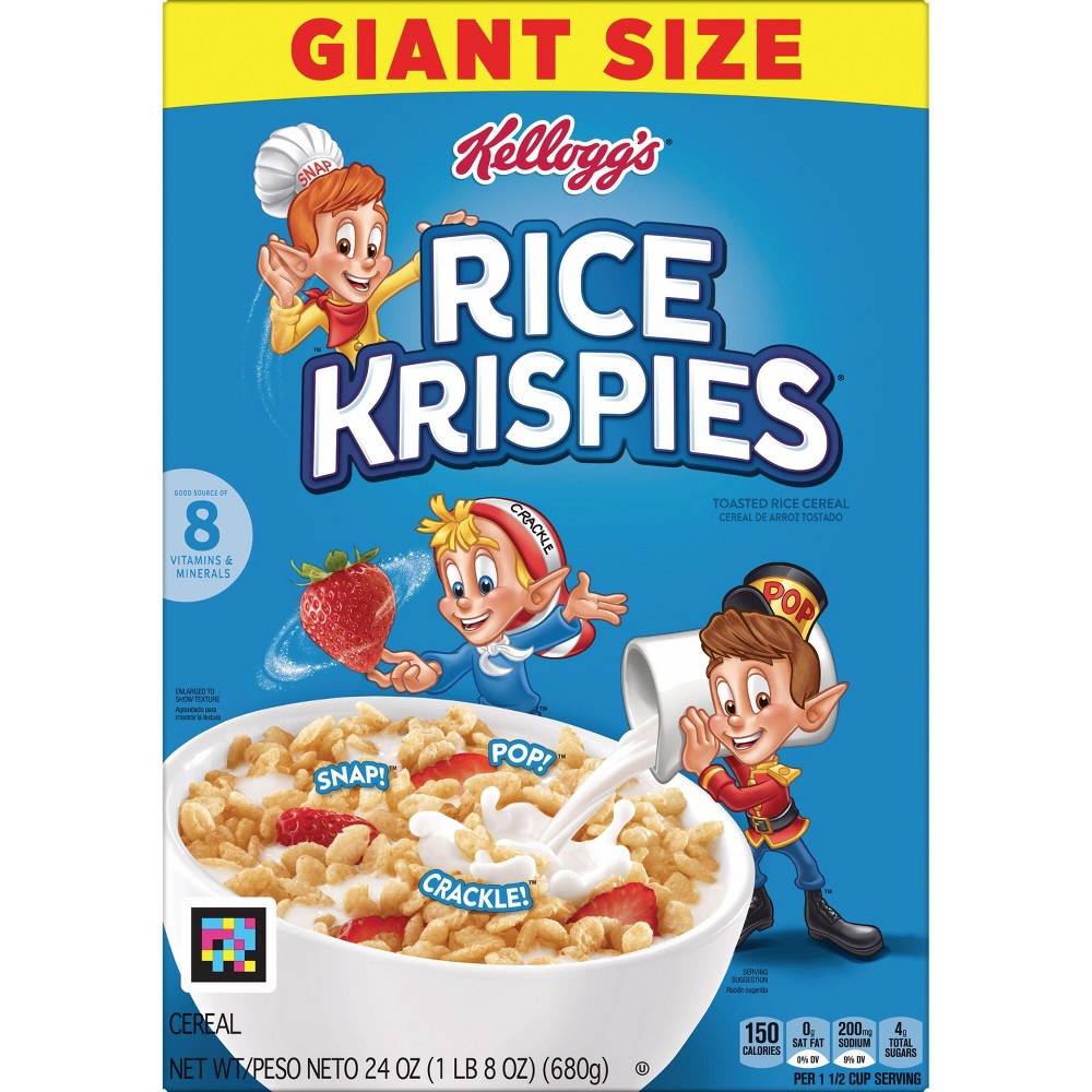 Rice Krispies Breakfast Cereal - 24oz - Kelloggs