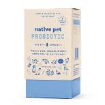 Native Pet Probiotic Powder Sticks for Dogs - Beef - 7ct