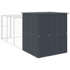 vidaXL Chicken Cage Anthracite Galvanized Steel Large Durable - 4 of 4
