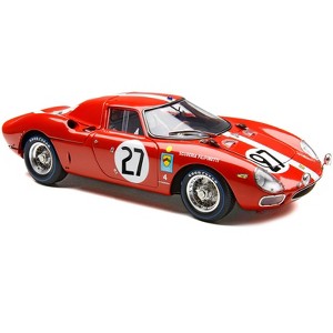 Ferrari 250 LM RHD #27 "24 Hours of Le Mans" (1965) Limited Edition to 1500 pieces Worldwide 1/18 Diecast Model Car by CMC - 1 of 4