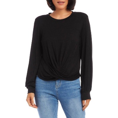 Women's Drape Front Top - Karen Kane