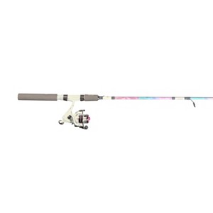 ProFISHiency 5' Marble Spinning Combo - White/Gray - 1 of 4