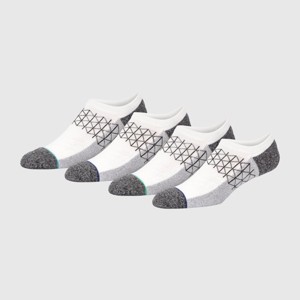 Hanes Men's 3pk +1 Absolute Active Cushioned Super No Show Socks - 6-12 - 1 of 4