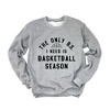 Simply Sage Market Women's Graphic Sweatshirt Basketball Season BS - 3 of 4