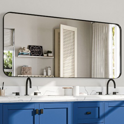 Aluminum Framed Bathroom Mirror