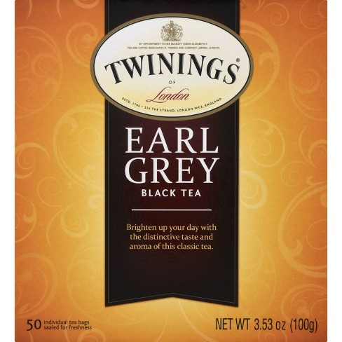 Twinings Classic Earl Grey Tea - 50ct : Target