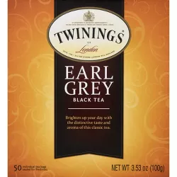 Twinings Classic Earl Grey Tea - 50ct
