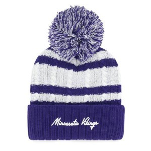 NFL Minnesota Vikings Cable Script Knit Hat : Target
