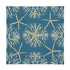 Laural Home Playa Shells 4-Pc. 20" x 20" Napkin Set - 2 of 2