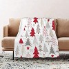 Lomsoe Christmas Tree Throw Blanket Rustic Soft Flannel Throw Blanket for Couch Bed Sofa Warm Decoration Xmas Gifts. - 2 of 4