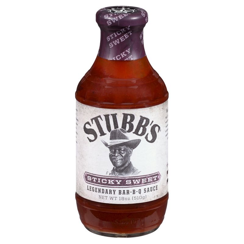 Stubb's Sticky Sweet BBQ Sauce - 18oz, 1 of 4
